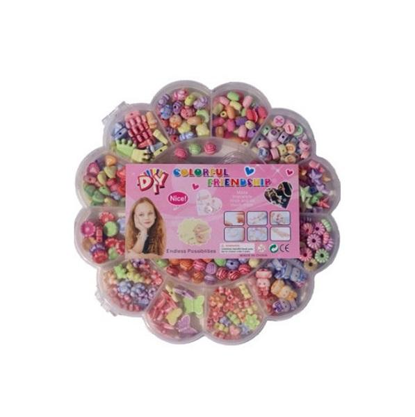 Kralen_DIY_Set_in_Bloemdoosje_Pastel_80_gram