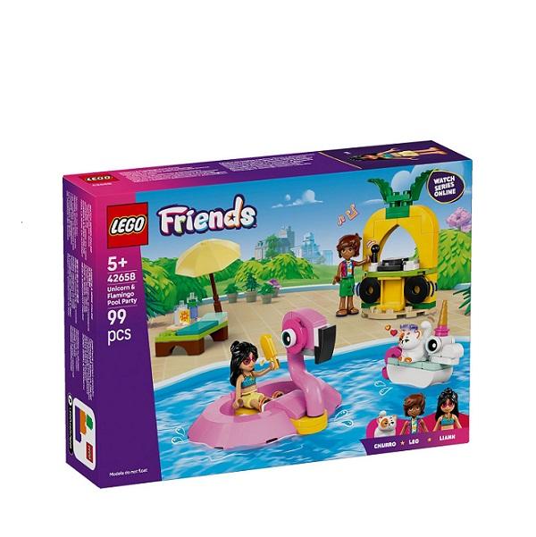 LEGO_Friends_Zwembadfeestje_met_Flamingo_en_Eenhoorn_Speelgoed___42658_1