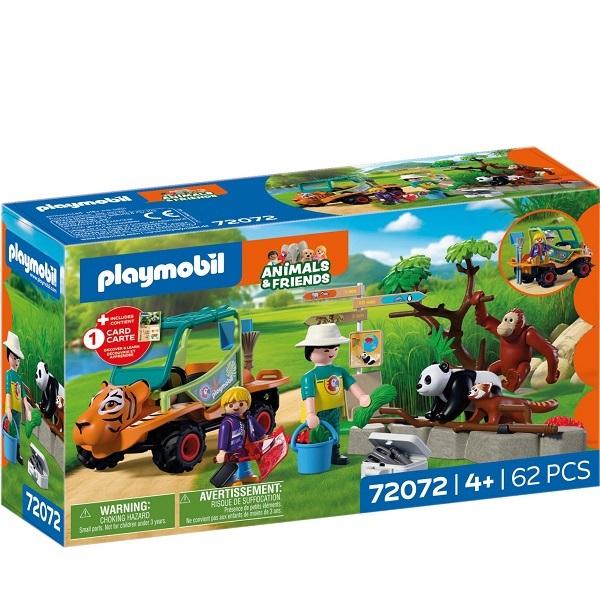 Playmobil_Animal_Friends_Dierentuin_Dierenverzorger_met_Voertuig__3