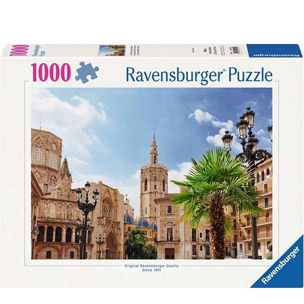 Ravensburger_Puzzel_Sint_Maria_Plein_Valencia_1000_stukjes