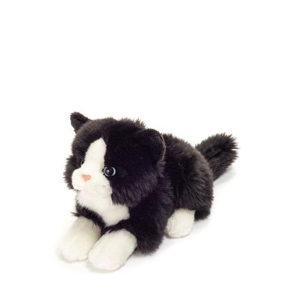 Teddy_Hermann_Kat_Zwart___Wit_Liggend_20_cm_2