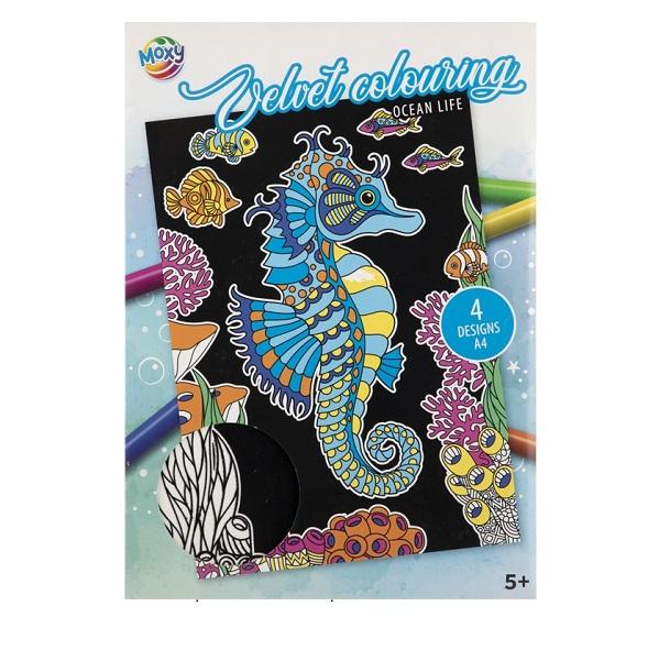 Velvet_Kleuren_Zeedieren_4_Delig