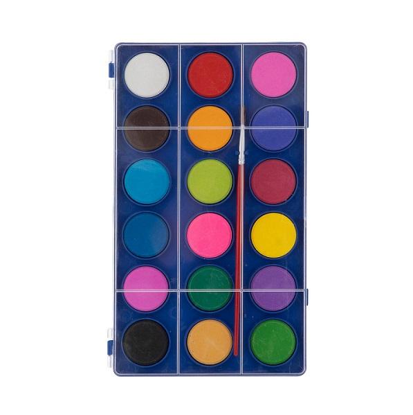 Waterverfset_met_Kwast_en_18_Kleuren