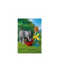 Playmobil_Animals_Friends_Babyolifant_met_Dierenverzorger_2
