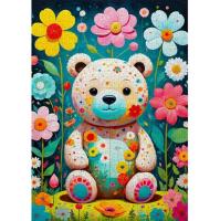 Puzzel_Enjoy_Flower_Teddy_Bear_1000_stukjes_1