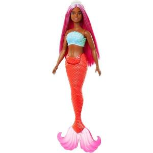 Barbie_Zeemeermin_met_Magenta_Fantasiehaa
