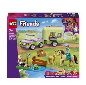 Lego_Friends_Trailer_met_Paard_en_Veulen