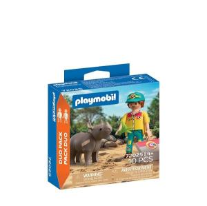 Playmobil_Duo_Pack_Ranger_met_Neushoorn