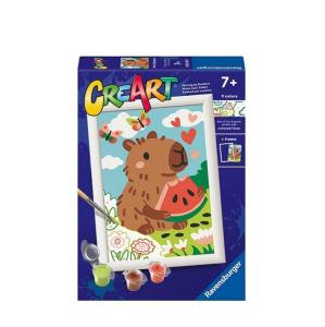 Ravensburger_CreArt_Schilderen_op_Nummer_Cute_Capibara