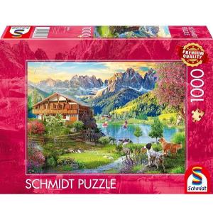 Schmidt_Puzzel_Recreatie_in_de_Dolomieten_1000_stukjes