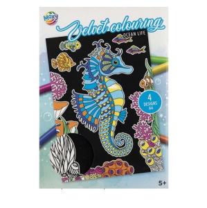 Velvet_Kleuren_Zeedieren_4_Delig
