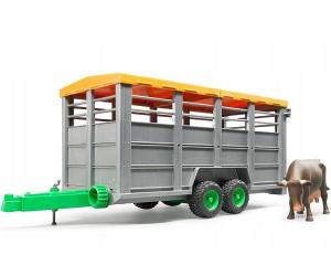 _Bruder_Landbouw_Veetransport_aanhanger_met_koe