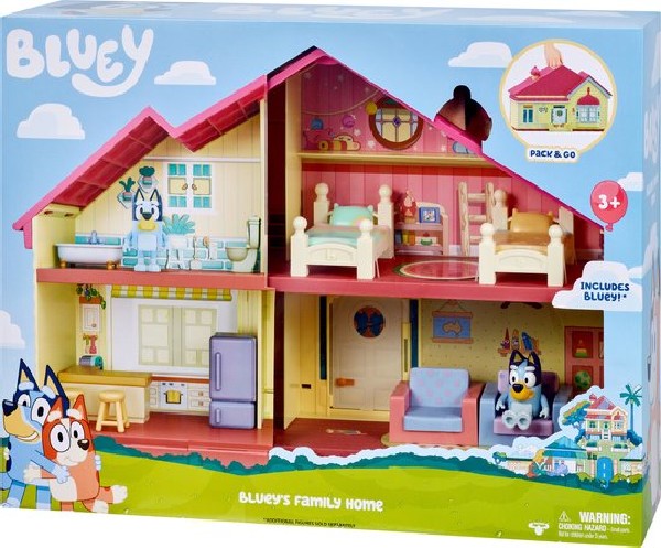 Bluey Speelhuis met Accessoires Speelset