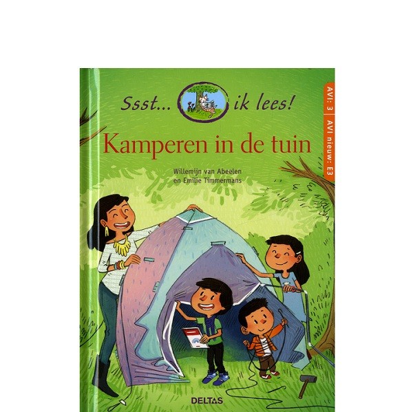 Boek Ssst... ik lees!  Kamperen in de tuin