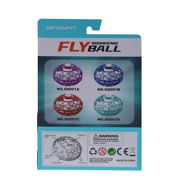 Flyball Boomerang Ball Assorti