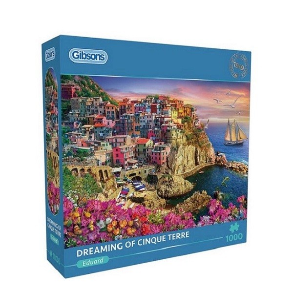 Gibson Puzzel Dreaming of Cinque Terre 1000 stukjes