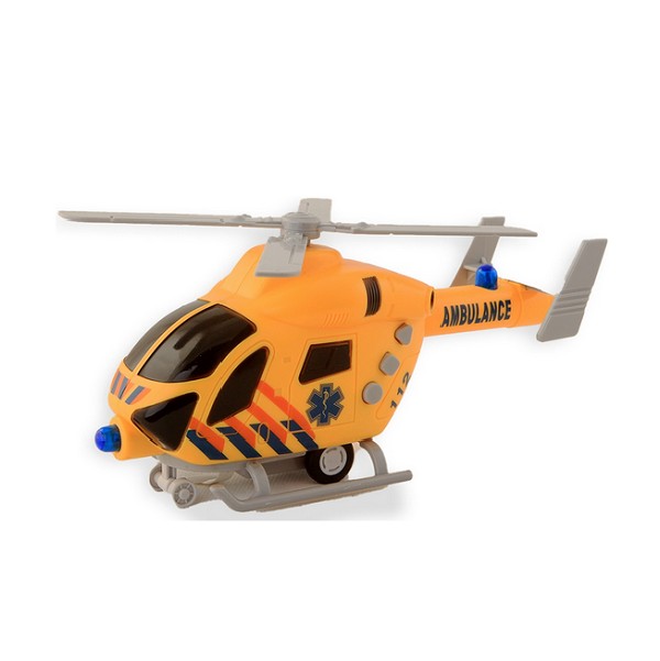 Helikopter Ambulance met Licht en Geluid 20 cm