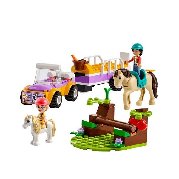 Lego Friends Paard en Pony Aanhangwagen