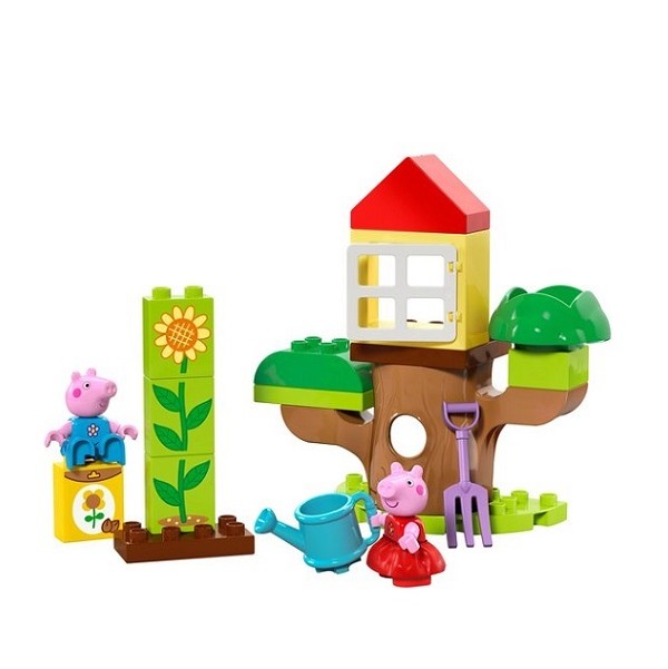 Lego Duplo Peppa Pig Tuin en Boomhut