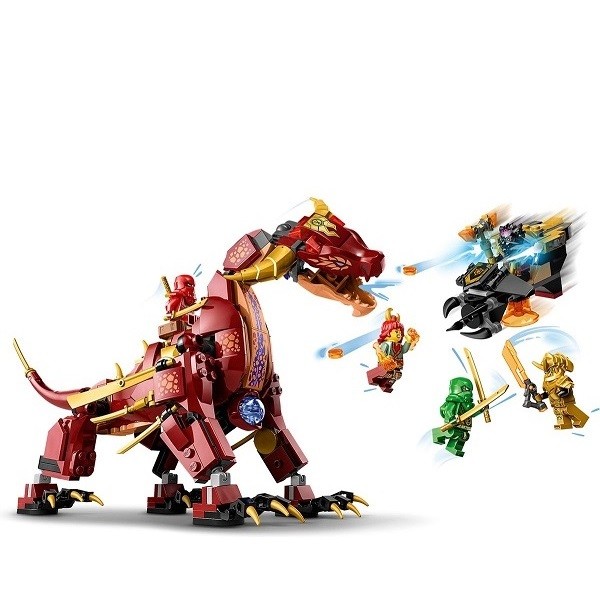 Lego Ninjago Heatwave Transformerende Lavadraak