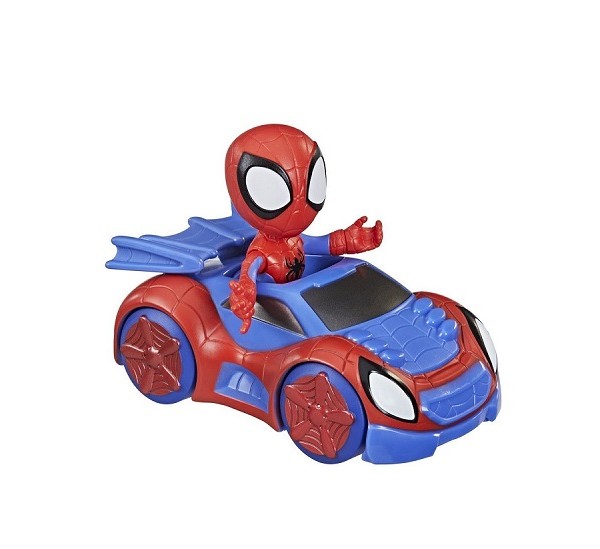 Marvel Spidey Actiefiguur met Webflitservoertuig