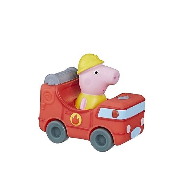 Peppa Pig Mini Voertuig Brandweerauto 8 cm