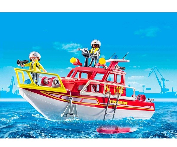 Playmobil Action Heroes Brandweerboot