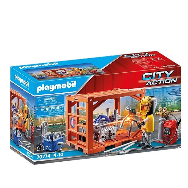 gedragen Humaan Zelden Playmobil City Action Haven Container Productie