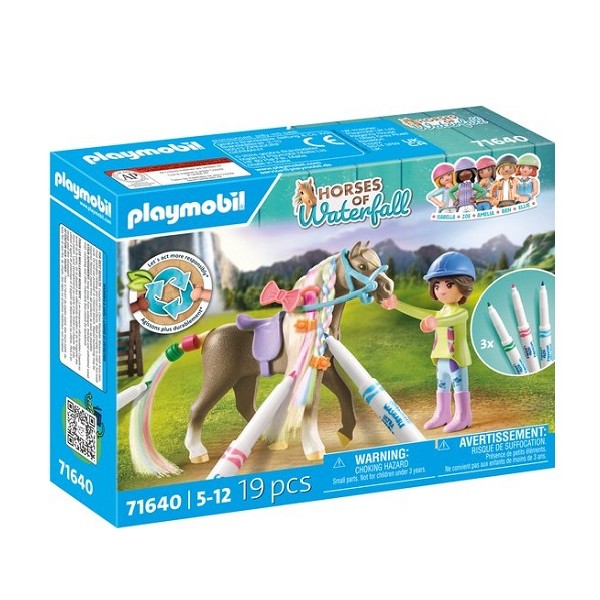 Playmobil Horses of Waterfall Paardenset met Stiften