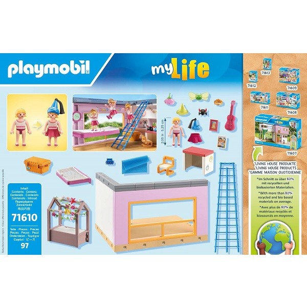 Playmobil My Life Woonhuis Kinderkamer