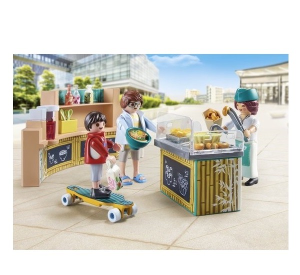 Playmobil My Life Shopping Foodlounge