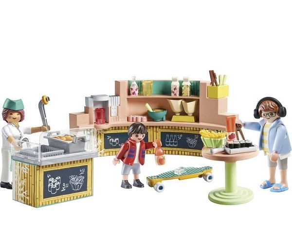 Playmobil My Life Shopping Foodlounge