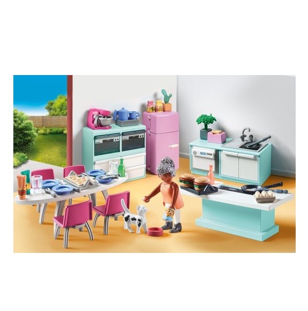 Playmobil My Life Woonhuis Keuken met Eethoek