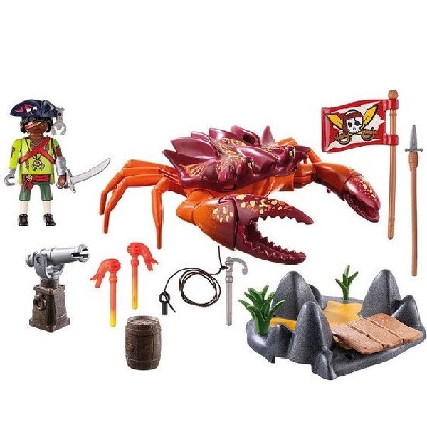 Playmobil Pirates Strijd tegen de Gigantische Krab