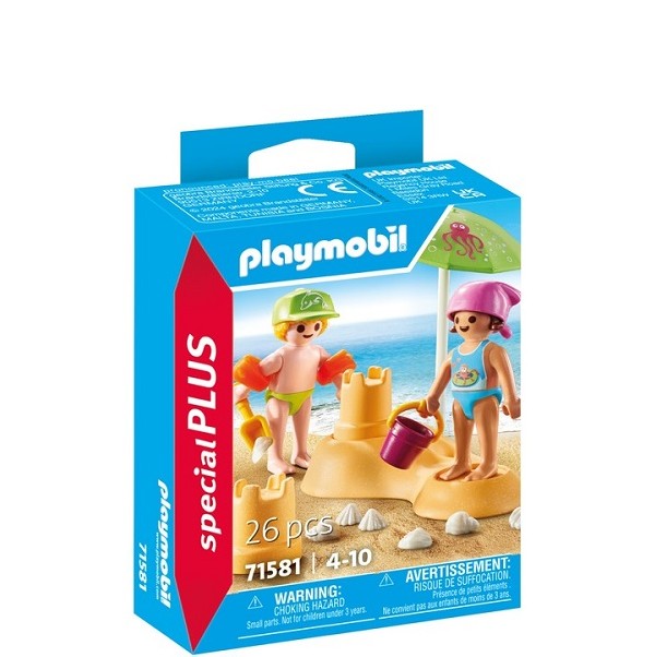 Playmobil Special Plus Kinderen met Zandkasteel