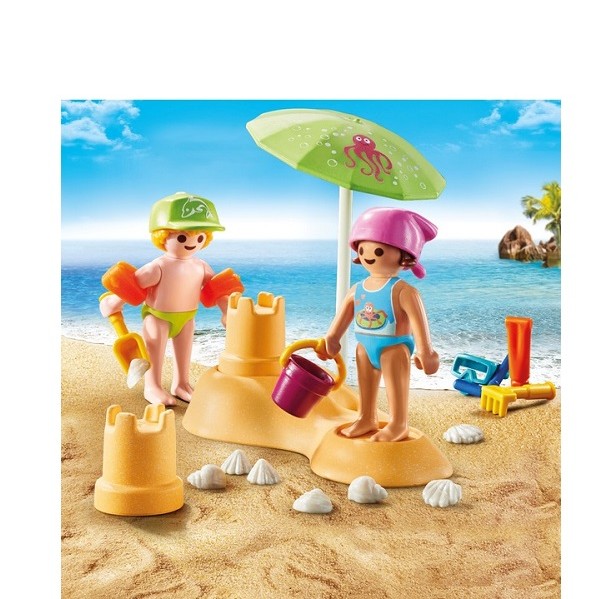 Playmobil Special Plus Kinderen met Zandkasteel