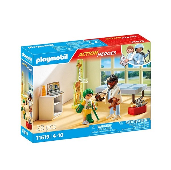  Playmobil Action Heroes Ziekenhuis Kinderarts met Teddybeer