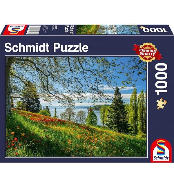 Schmidt Puzzel Bloeiende Tulpen 1000 stukjes