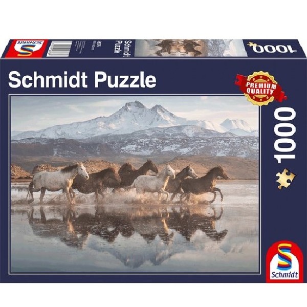 Schmidt Puzzel Paarden in Cappadocie 1000 stukjes