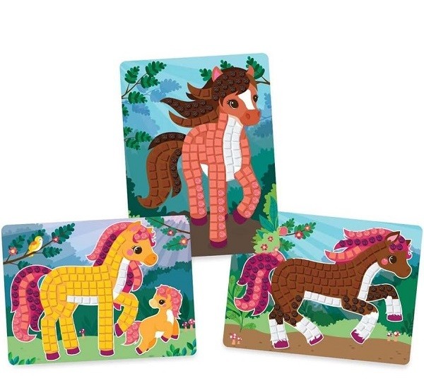 Sticky Mosaics Paarden