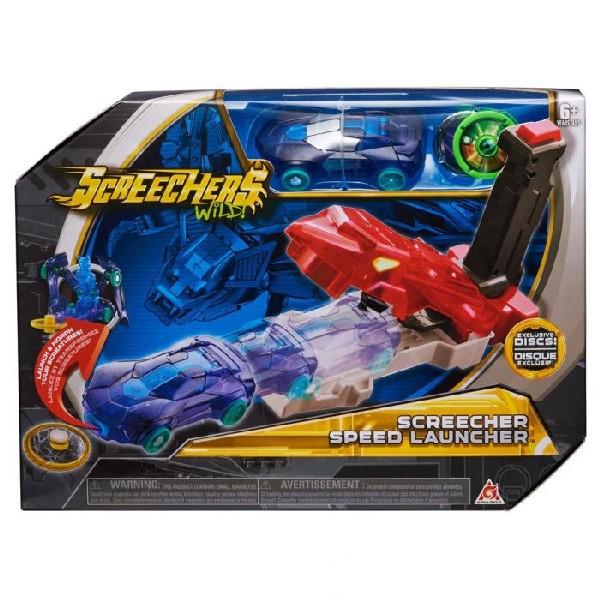 Screechers Rapid Fire Disc Blaster