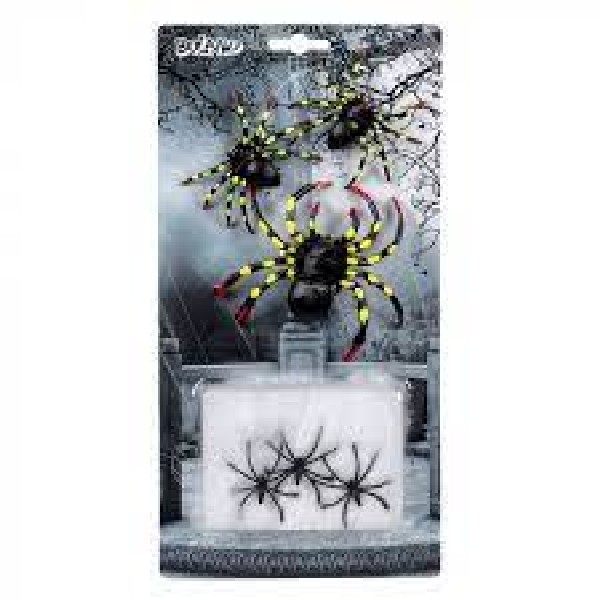 Set Spin spinrag met 6 spinnen