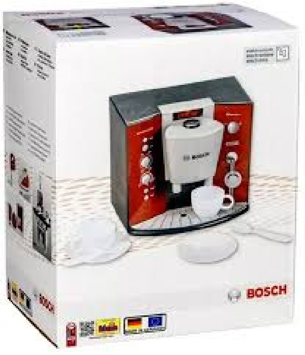 Klein Toys Bosch speelgoedkoffiezetapparaat - koffiemachine - incl. 2 kopjes - incl. geluid - rood