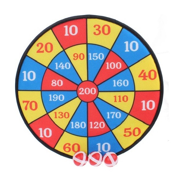 Dartboard met Klittenband 36 cm