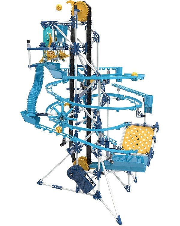 K'nex Bouwset Knikkerbaan met Motor 504-Delig