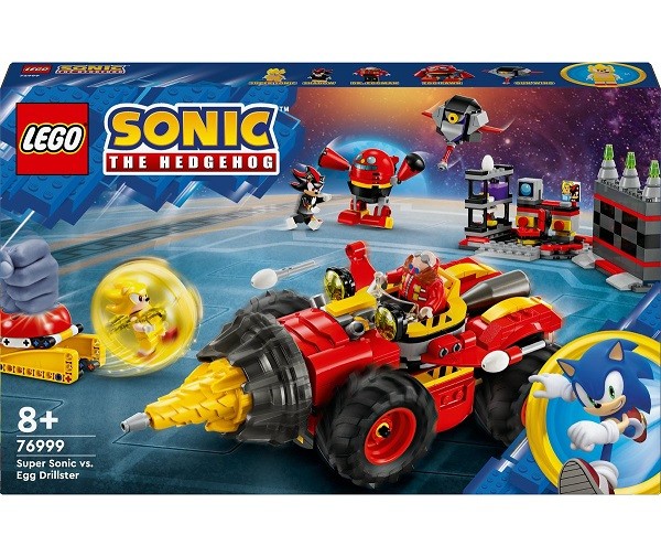 Lego Sonic Super Sonic vs. Egg Drillster