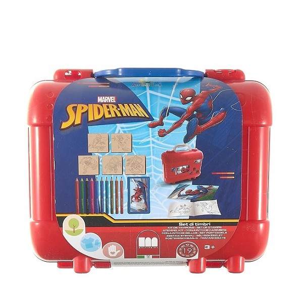 Marvel Spider-Man Kleuren Stempel Koffer