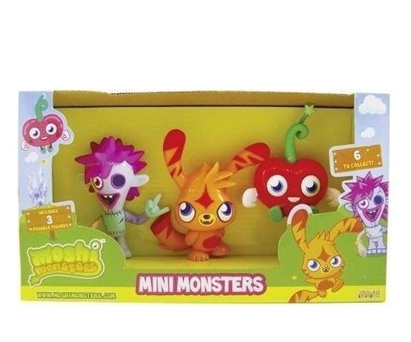 Moshi Monster Mini Monsters 3-Delig