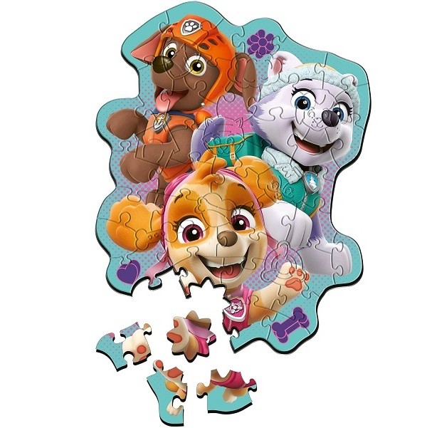 Paw Patrol Houten Puzzel 50 stukjes