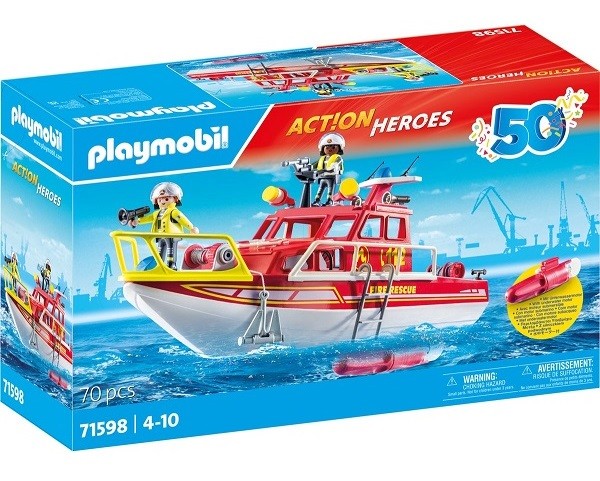 Playmobil Action Heroes Brandweerboot